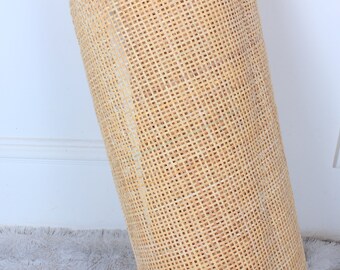 Rattan Dresser - Wicker Dresser - 20" Width Rattan Radio Mesh - Webbing Rattan Cane Weaving - Square Pattern