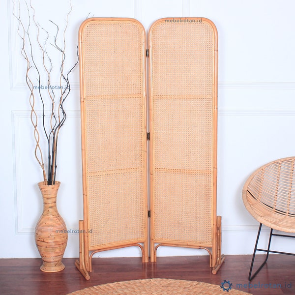 Rattan Room Divider Etsy