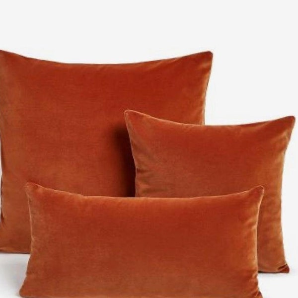 Luxury Velvet Pillow Cover, Lumbar Pillow, Throw Pillow, Decorative Pillow, Velvet Pillow