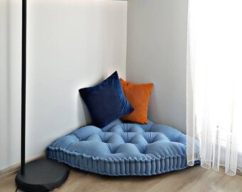 corner floor pillow