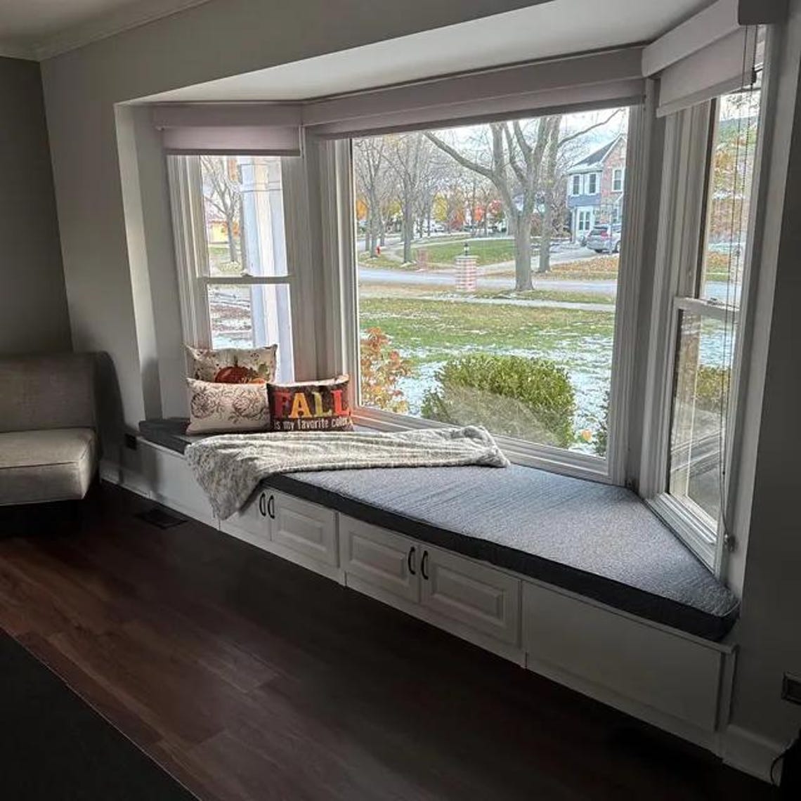 Trapezoid Window Seat Cushionsnull