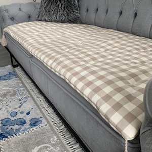 Sofa Pad Cover, Couch Protector for Dogs and Cats, Sofa Topper, Furniture Protector for Pets, Sectional Seat Cover