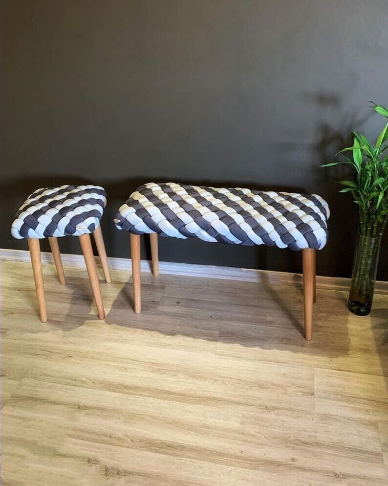 tabouret En Velours,