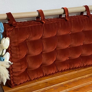 Velvet Headboard Cushion | Tufted Headboard Cushions| | Headboard Pillow | Headboard Cushion for bed design | Headboard Tufted Cushion |Gift