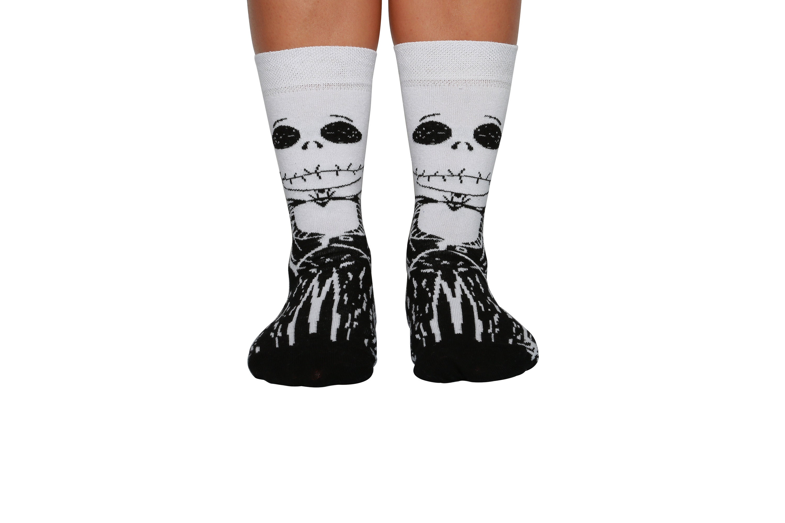 Jack Skellington Socks Nightmare Before Christmas Gift Funky Socks Cool