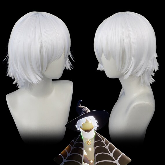 Peluca blanca peluca de anime cabello cosplay peluca de - Etsy México Peluca blanca peluca de anime cabello cosplay peluca de - Etsy México