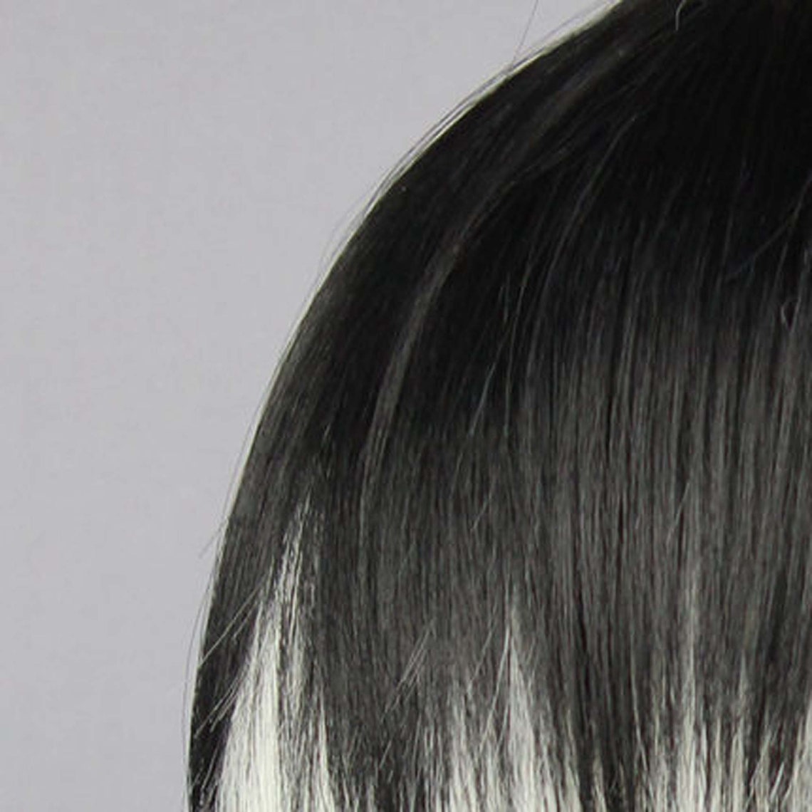 Serene White Wig With Bangs Abstract Concept Serene White Wig With Bangs Abstract Concept