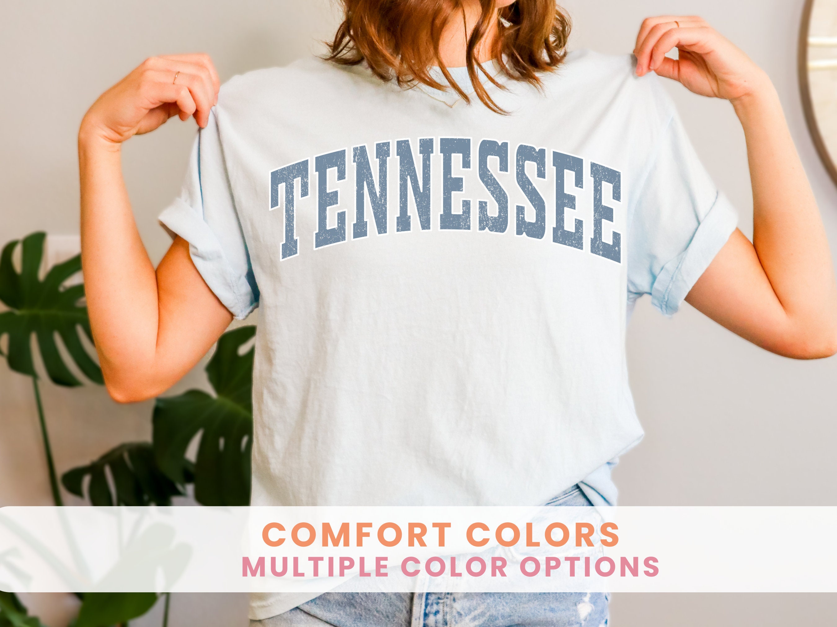 Alumni Hall Vols, Tennessee Extra Base Face Comfort Colors Tee Alumni Hall
