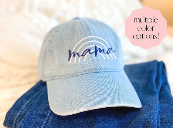 Mama Hat Cute Rainbow Mom Cap Hats for 