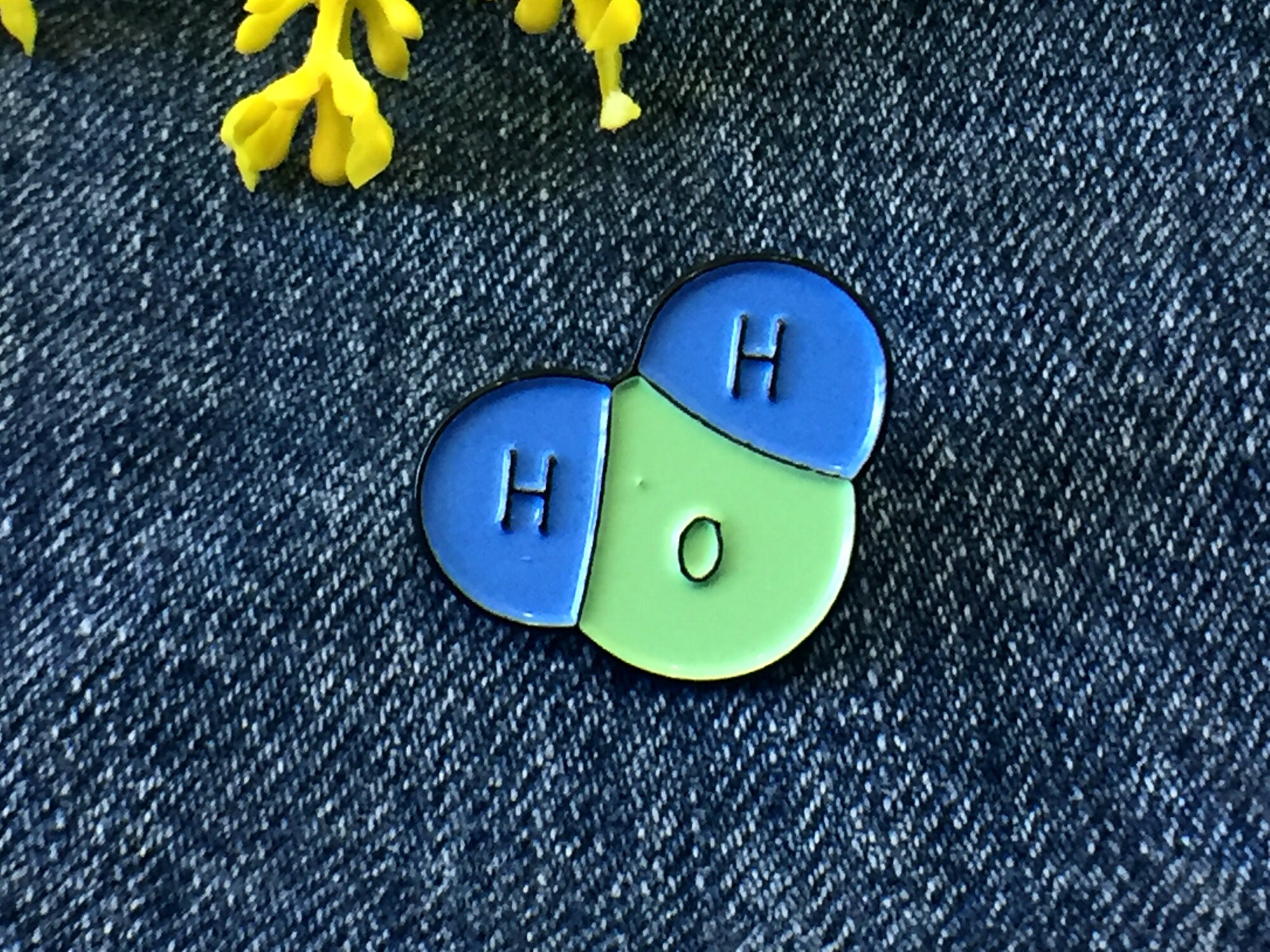 Chemical elements enamel pin Science enamel pins funny pins | Etsy