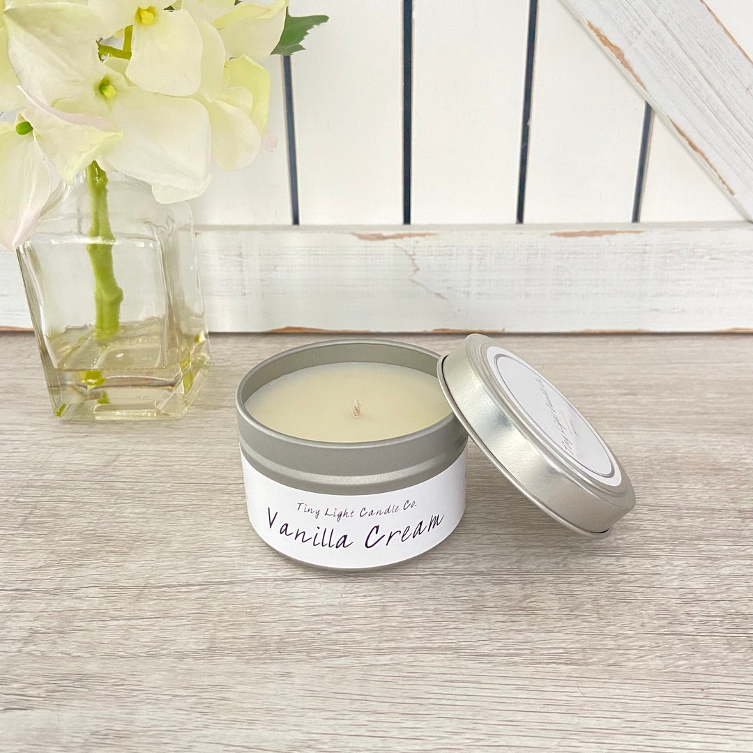 Vanilla Cream Candle 375 oz Reisedose Frühling Sommer Kerze Etsy.de