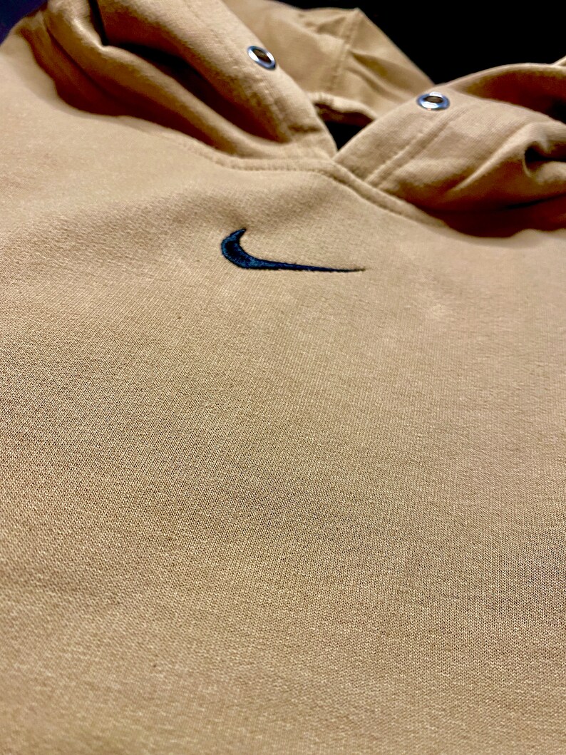 Sweat Ã  capuche beige nike swoosh logo brodÃ© Travis Scott | Etsy