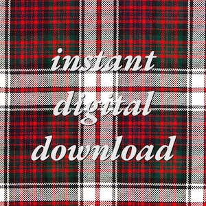 MacDonald Tartan Download | Scottish Clan MacDonald Pattern Downloadable File