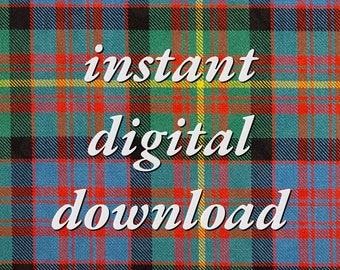 Carnegie Tartan Download | Scottish Clan Carnegie Pattern Downloadable File