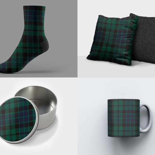 MacKay Tartan Gifts | Mug, Socks, Cushion, Phone Cover, Tin, Face Mask - Scottish Clan MacKay Scottish Gift