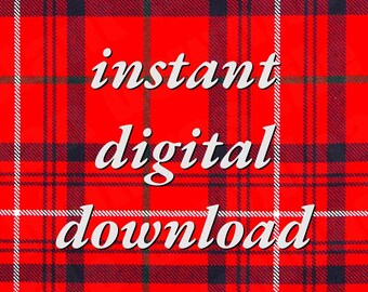 Custodia per telefono in tartan rosso rosa / regalo rosa rosso scozzese Clan, custodia per dispositivo dalla Scozia
