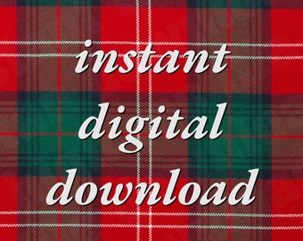 Chisholm Rot Tartan Herunterladen | Schottische Clan Chisholm Rot Muster Herunterladbare Datei