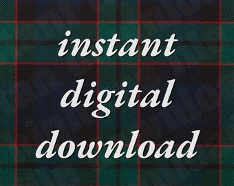 Fletcher Tartan Download | Scottish Clan Fletcher Pattern Downloadable File