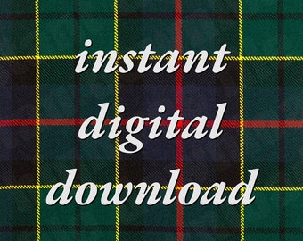 Forsyth Tartan Download | Schottische Clan Forsyth Pattern Herunterladbare Datei