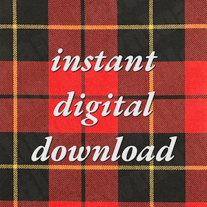 Wallace Tartan Download | Scottish Clan Wallace Pattern Downloadable File