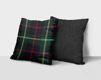 Malcolm Tartan Kissen } Schottischer Clan Malcolm Decor
