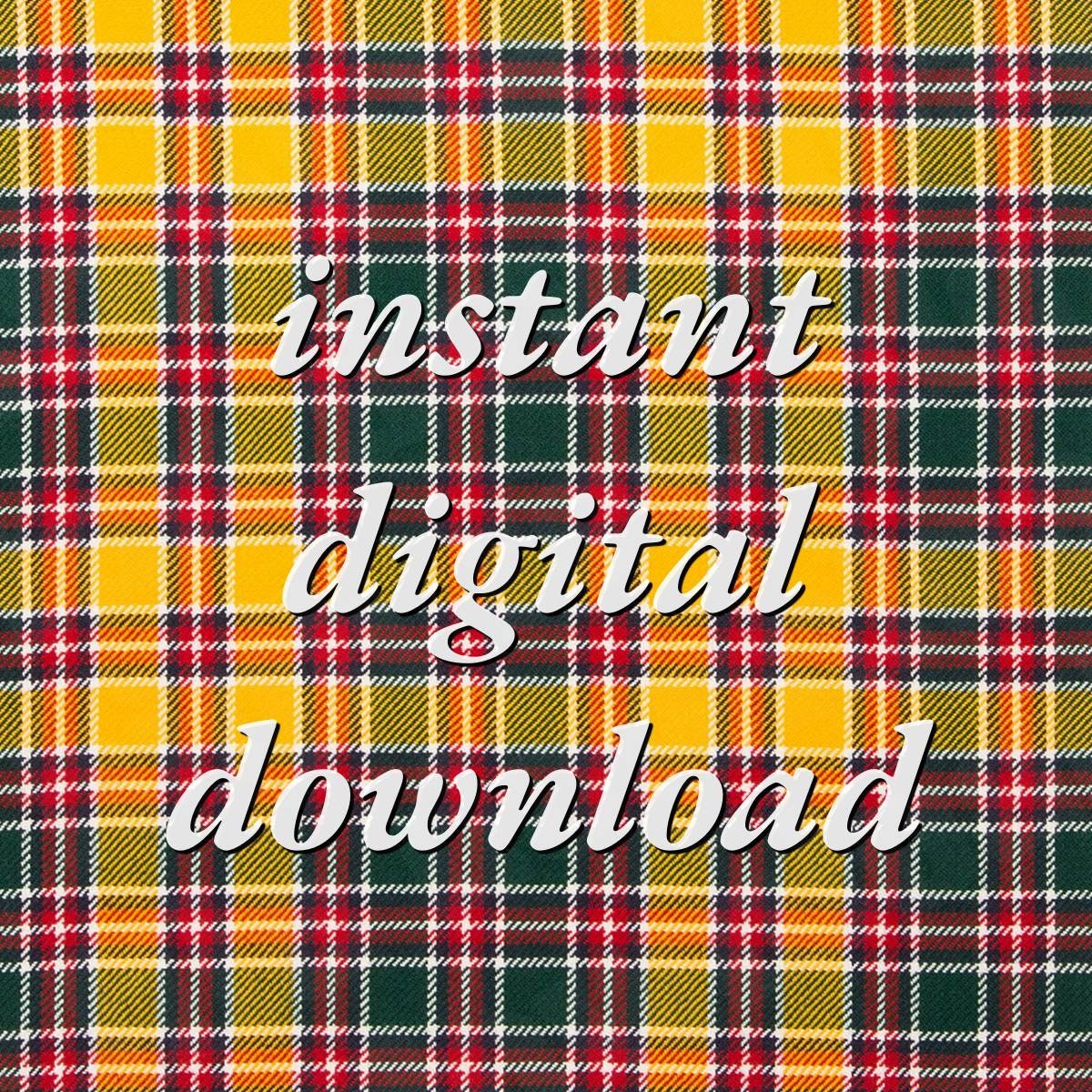 Jacobite Tartan Download | Scottish Clan Jacobite Pattern Downloadable File
