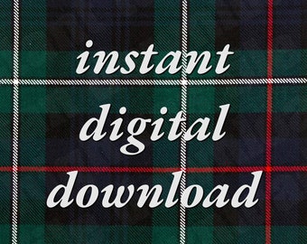 MacKenzie Tartan Download | Scottish Clan MacKenzie Pattern Downloadable File