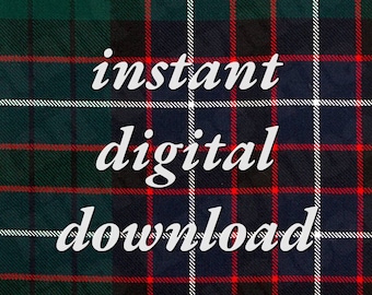 Hunter Tartan Download | Scottish Clan Hunter Pattern Downloadable File