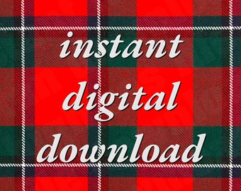 Sinclair Red Tartan Download | Scottish Clan Sinclair Red Pattern Downloadable File