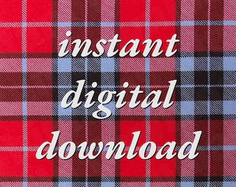 MacTavish Tartan Download | Scottish Clan MacTavish Pattern Downloadable File