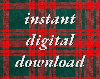Menzies Green Tartan Download | Scottish Clan Menzies Green Pattern Downloadable File
