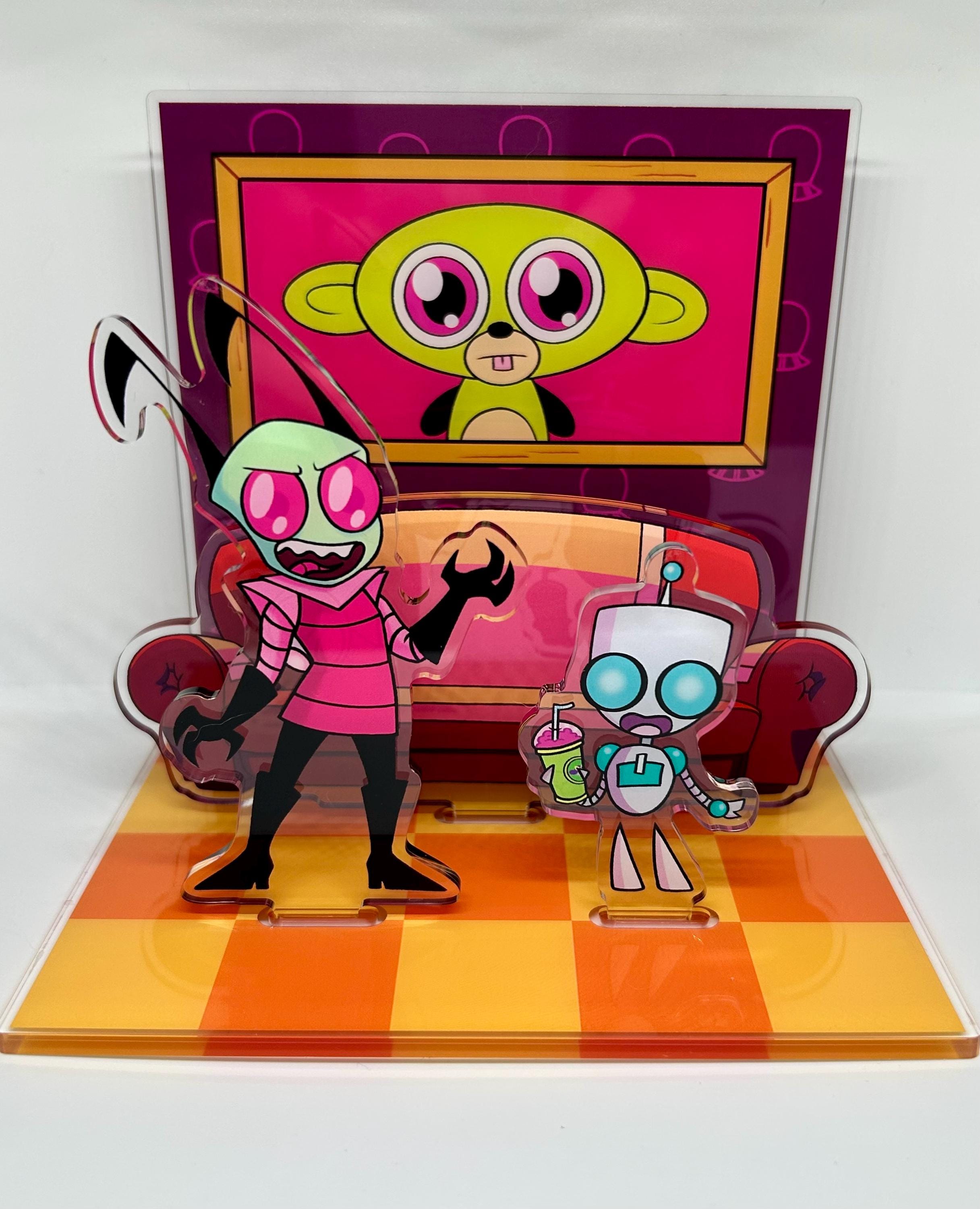Zim & Gir Living Room Acrylic Standee - Etsy