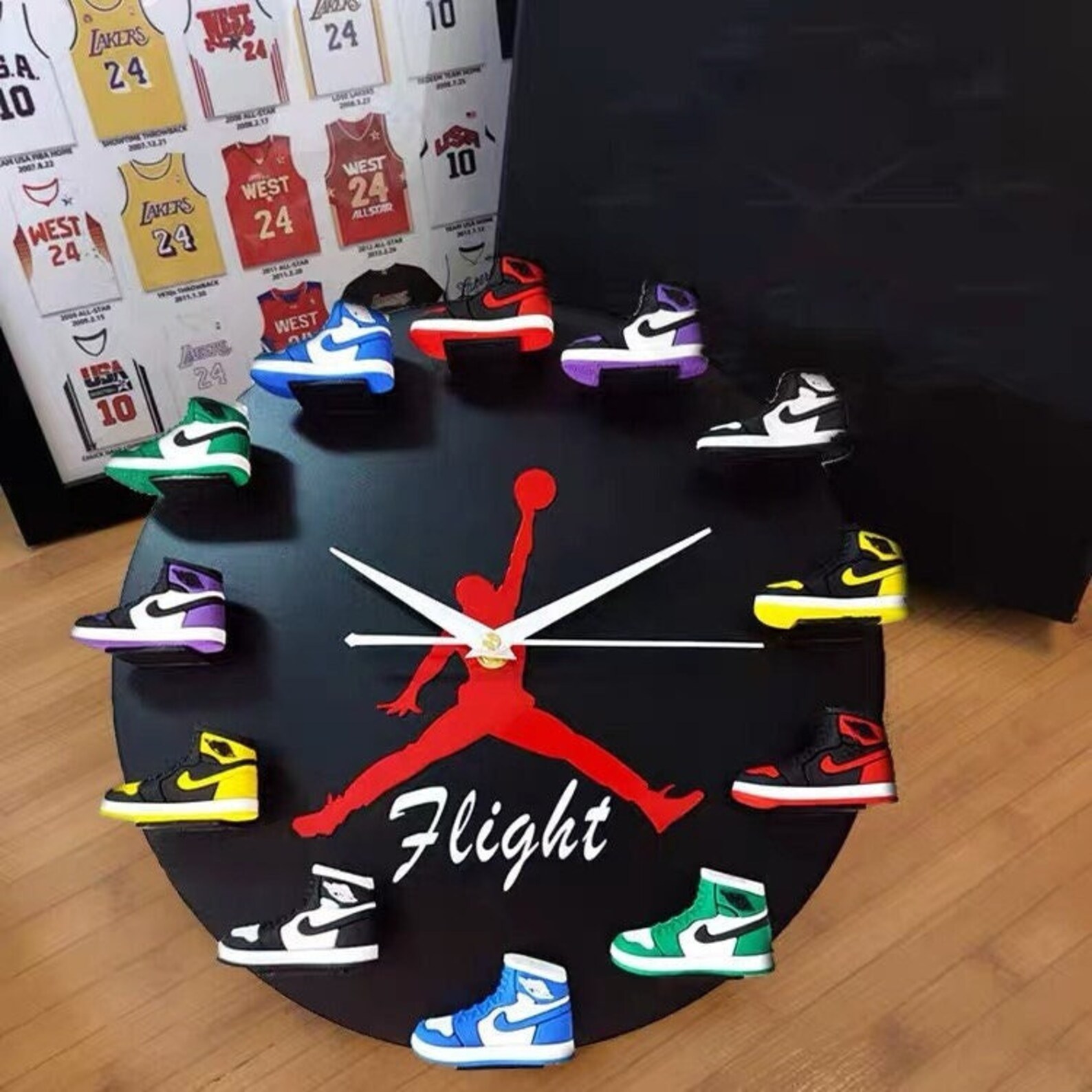 sneaker wall clock