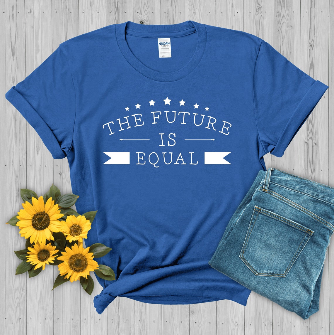 The Future Is Equal Shirt Equal Rights Slogan T-Shirt | Etsy