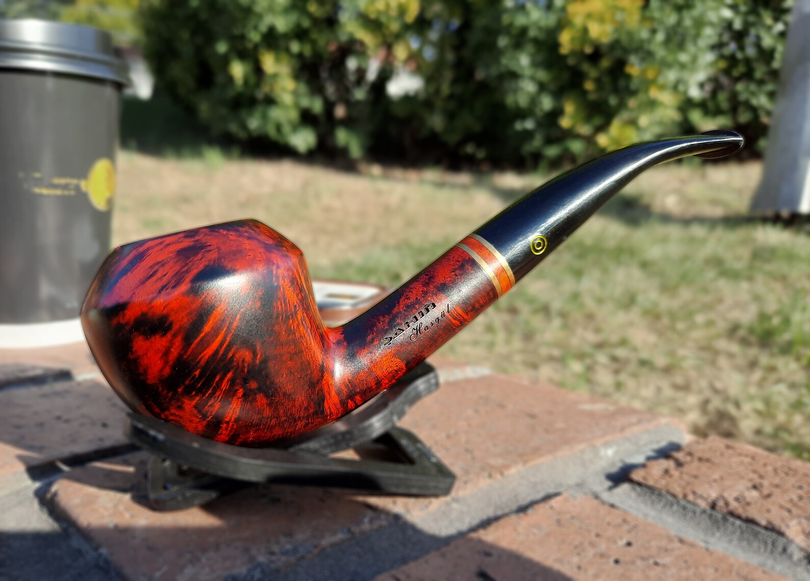 PERSONALIZED Smoking Pipe Tobacco Pipe Real Briar Pipe Etsy