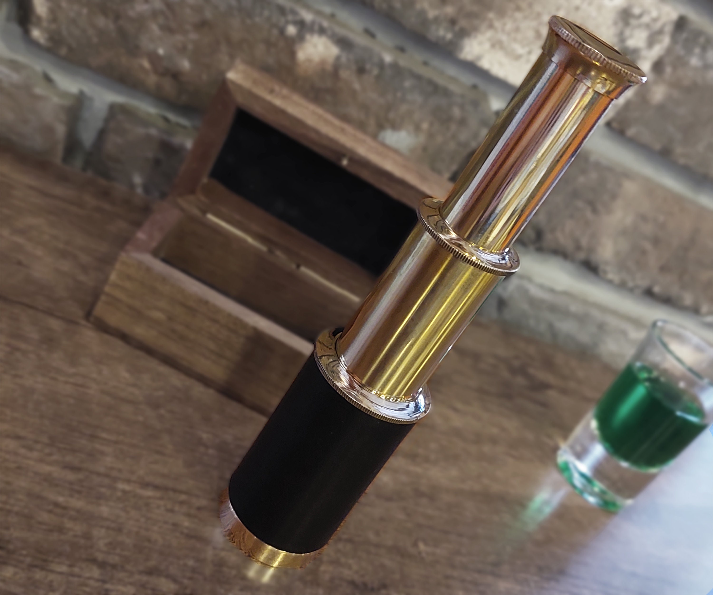 Personalized Telescope, Engraved Telescope, Pirates Spyglass, Handheld