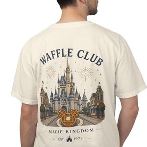 Waffle Club Mickey Waffel-T-Shirt | Shirt Bild 2