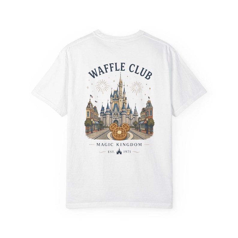 Waffle Club Mickey Waffel-T-Shirt | Shirt Bild 5