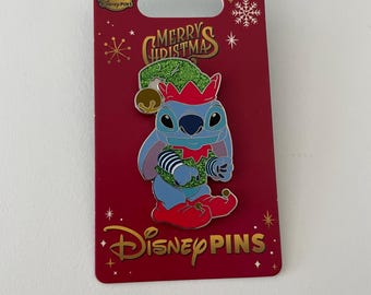 Disney stitch Christmas pin