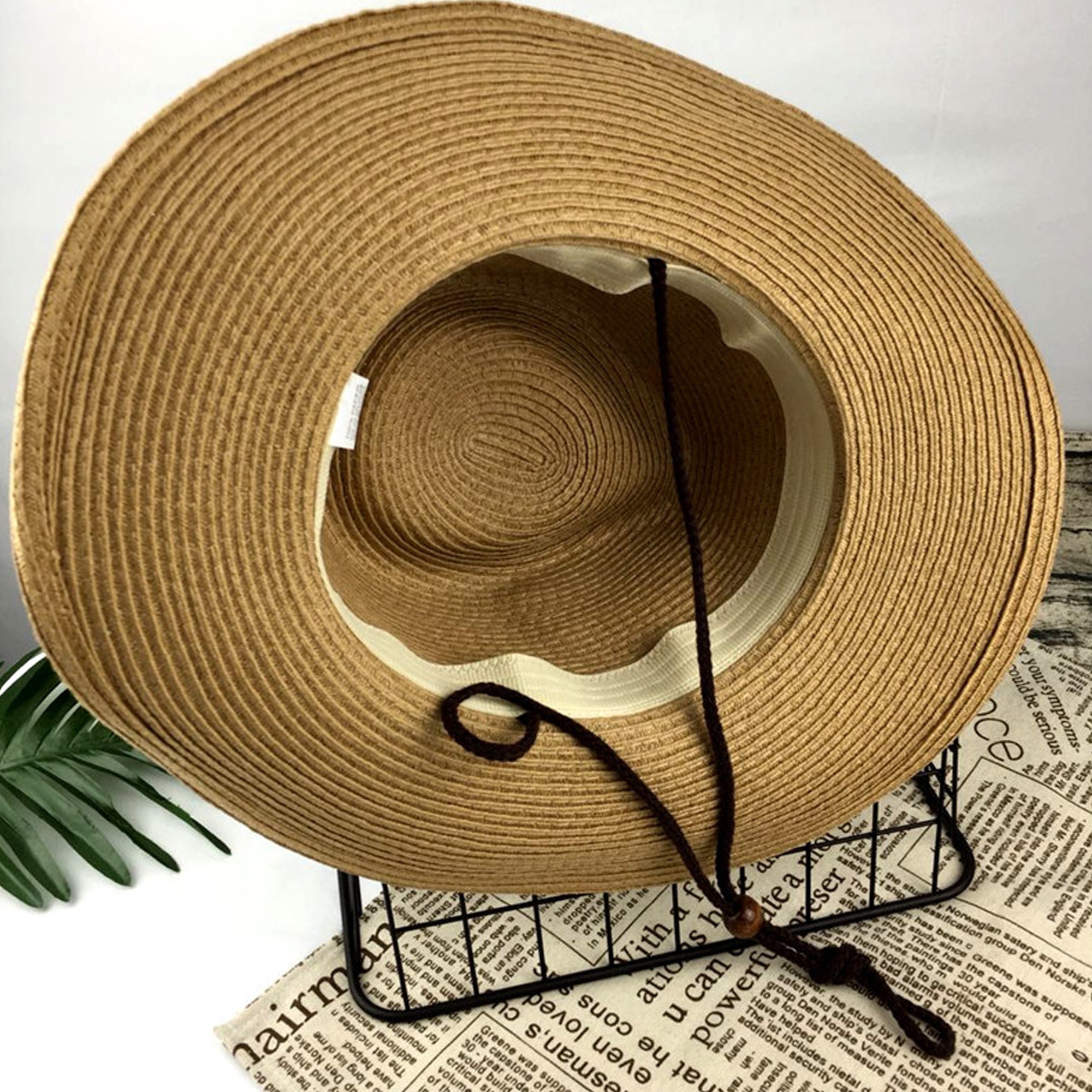 Straw Hat Men Sun Hat Sun Protection Panama Boat Straw Hat Etsy