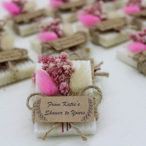 Mini Soap Favors, Wedding Favors for Guests in Bulk, Rustic Wedding Favors, Personalised Gifts, Bulk Chritsmas Gifts, Bridal Shower Favors