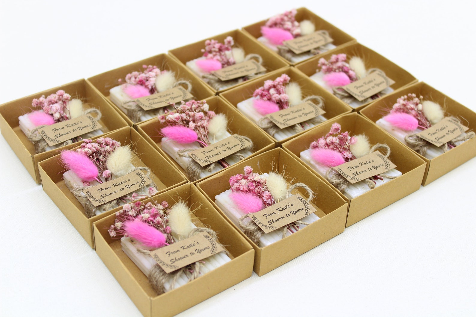 50 Pcs Handmade Baby Shower Scented Soap Favors Wedding Etsy