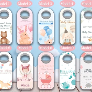 Baby Shower Gift Magnet Bottle Opener Baby Shower Favors Personalized Baptism Magnet Customized Baby Shower Baby Shower Gifts Birthday Event