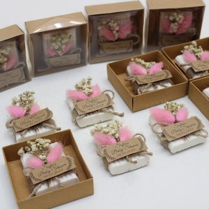 Handmade Baby Shower Scented Soap Favors, Wedding Favors for Guests in Bulk, Rustic Wedding Favors, Bridal Shower Soaps, Unique Soap Favors