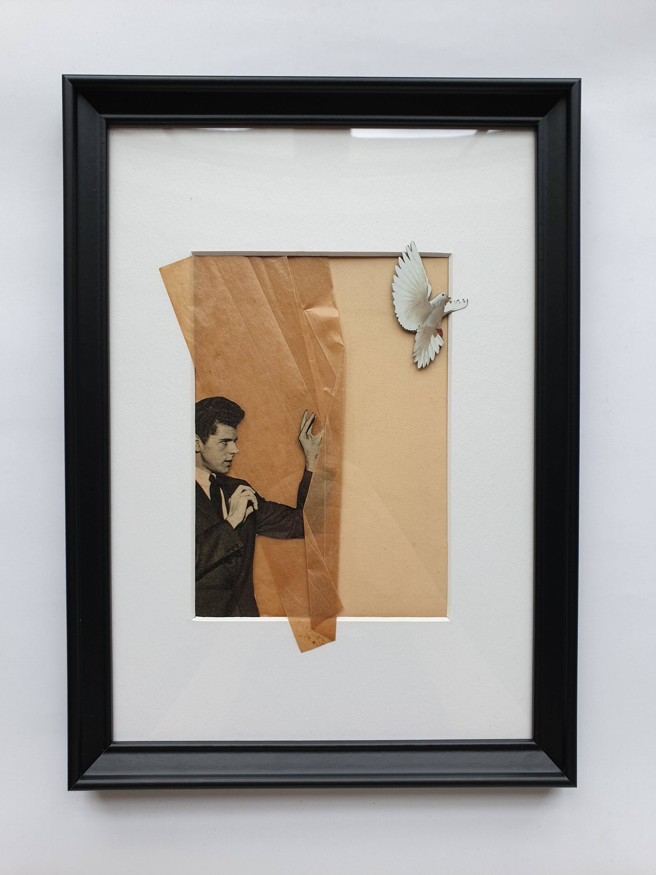 Window - Ready to Hang Collage Artwork - Etsy