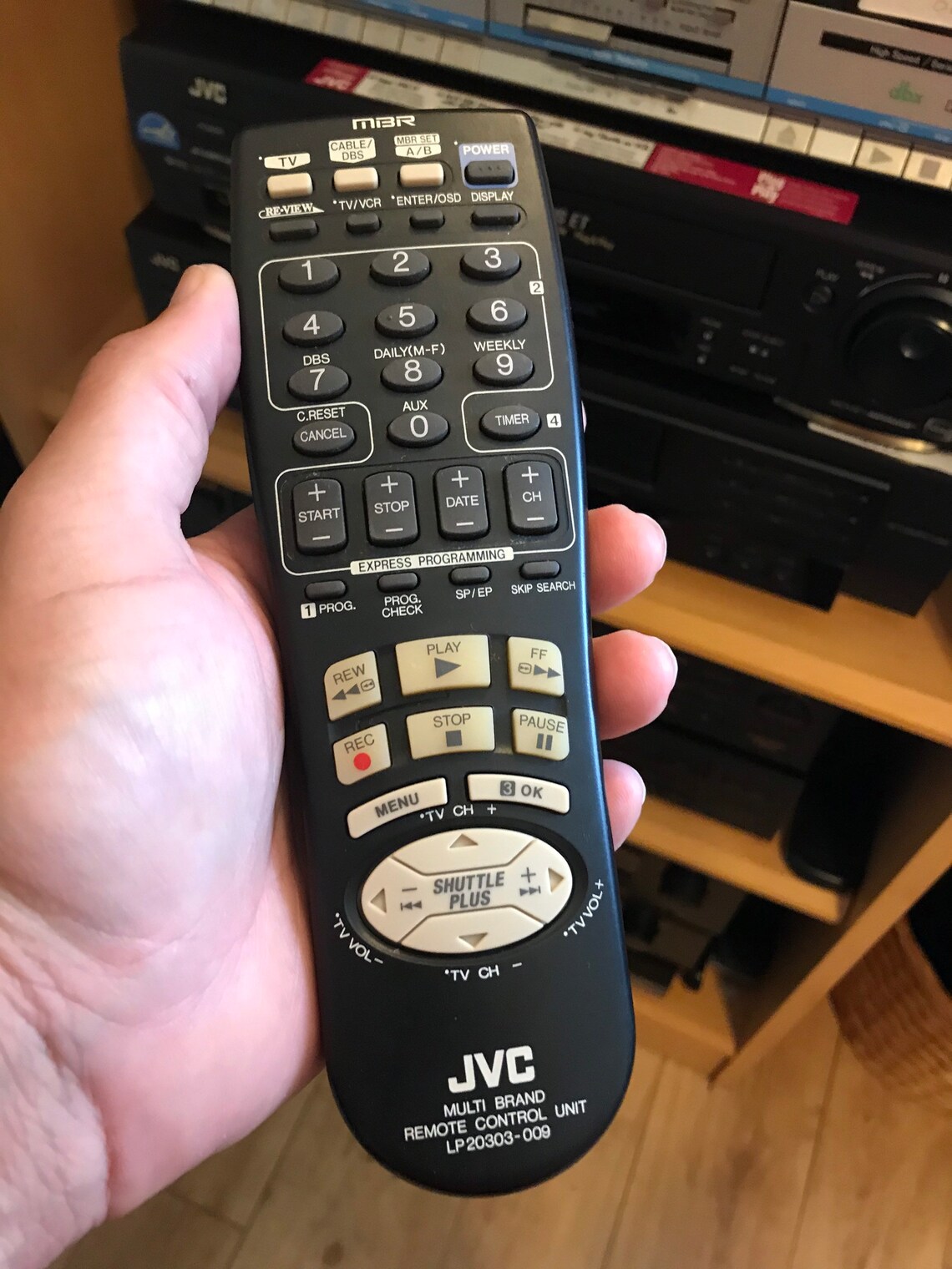 JVC hrs3600u Super Vhset VCR builtin Tuner With Remote Etsy