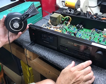 Technics RS-AZ7 カセットデッキ 3ヘッドステレオ 日本製 - Etsy 日本