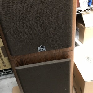 Retro 1980s (super Rare) Verit Bookshelf Speakers - Tested (free Local ...