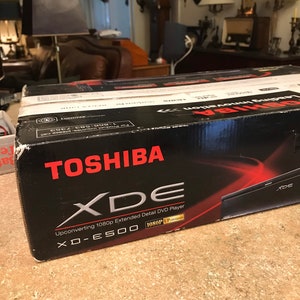 Toshiba XD-E500 Upconverting 1080p Extended Detail DVD Player new in box (free local pickup available)
