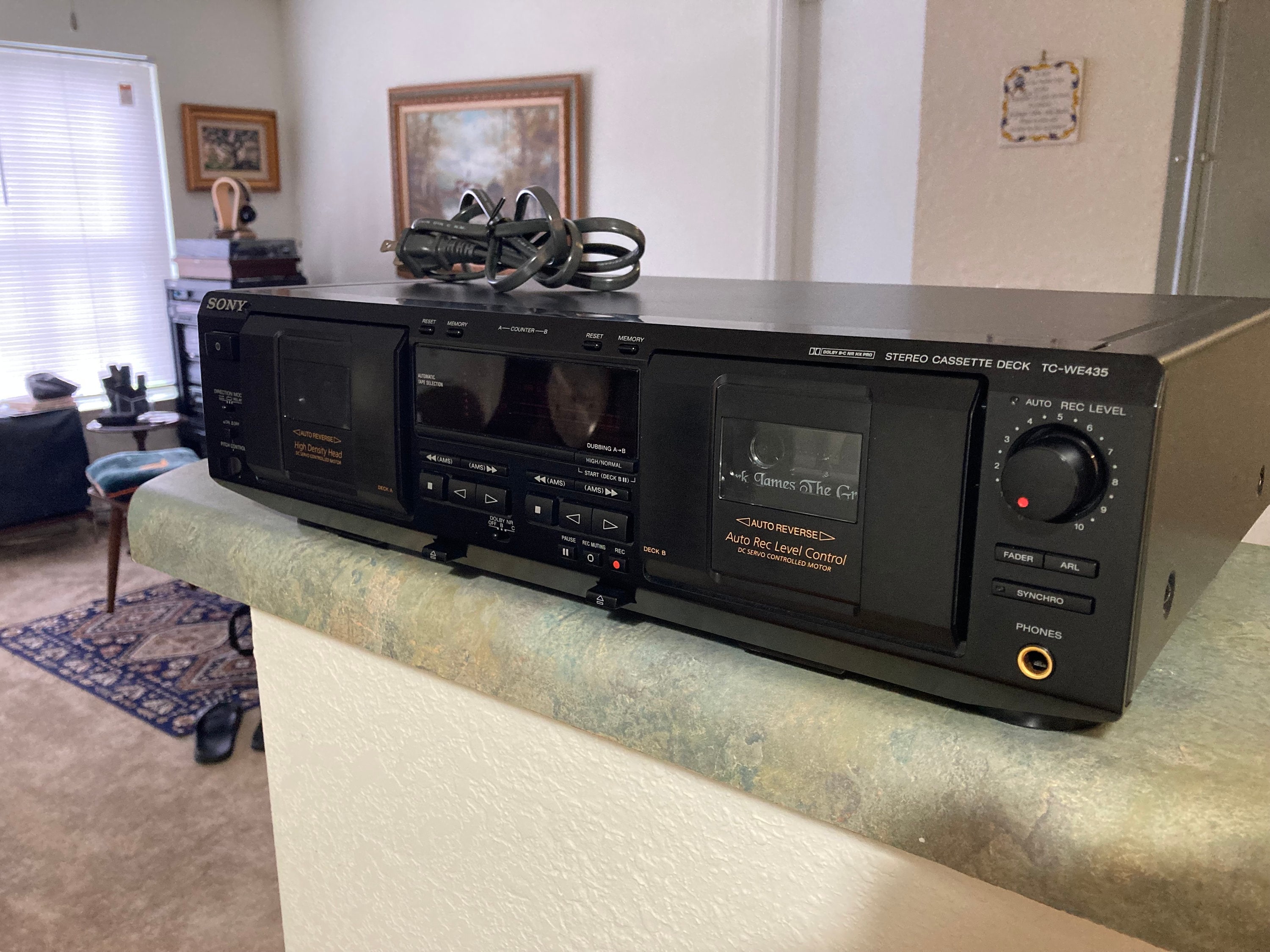 ラジオ・コンポ SONY TC-4350SD STEREO CASSETTE DECK Sony TC-4350SD Stereo Cassette Deck